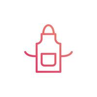 apron vector for website symbol icon presentation