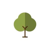 vector de árbol para presentación de icono de símbolo de sitio web