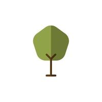 vector de árbol para presentación de icono de símbolo de sitio web