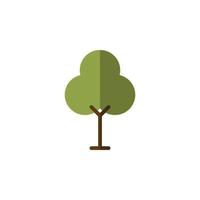 vector de árbol para presentación de icono de símbolo de sitio web