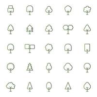 tree vector for website symbol icon presentation