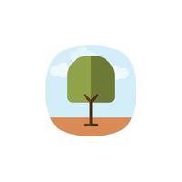 tree vector for website symbol icon presentation