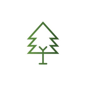 tree vector for website symbol icon presentation