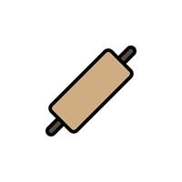 rolling pin vector for website symbol icon presentation