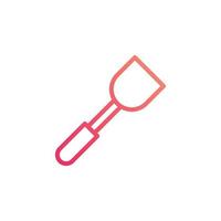 spatula vector for website symbol icon presentation