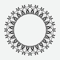 round element.  element for decoration and design frames, cards, menus, backgrounds and monograms. Classic pattern. vintage pattern. vector