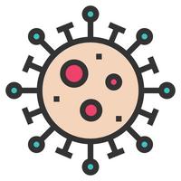 Corona Virus  Icon Vector Illustration