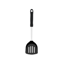 zwarte spade van koekenpan png