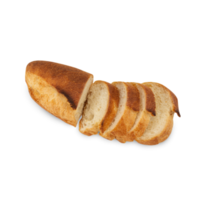 Baguette Bread cutout, Png file