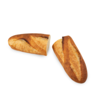 Baguette Bread cutout, Png file