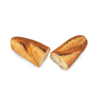 baguette bröd utskärning, png-fil png