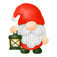 Gnomes Christmas Watercolor Clipart, Merry Christmas Gnomes png