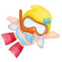 gnomes dyk akvarell clipart png