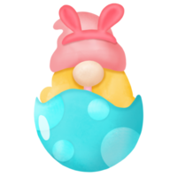 Gnome Ostern Aquarell Cliparts png