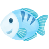 clipart de aquarela de peixe png