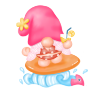 Summer Gnomes Clipart, Beach Gnomes png