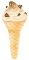 acuarela de helado png