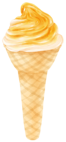 ice cream watercolor png