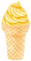 ice cream watercolor png