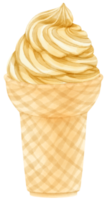 ice cream watercolor png