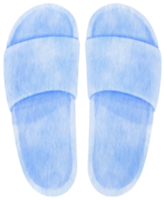 sandaler akvarell illustration för sommar dekorativa element png