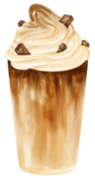 chocolate drink watercolor png