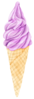 ice cream watercolor png