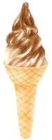 acuarela de helado png