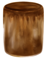 aquarelle de boisson au chocolat png