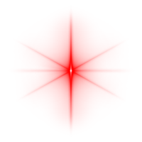 Rotlicht-Lens-Flare png