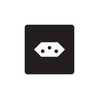 Socket Outlet Plug In Icon EPS 10 vector
