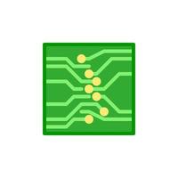 Circuit  Icon EPS 10 vector