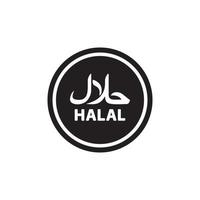 Halal Icon EPS 10 vector