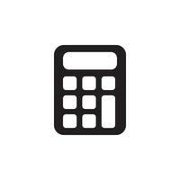 Calculator Icon EPS 10 vector