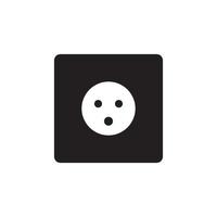 Socket Outlet Plug In Icon EPS 10 vector