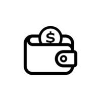 Wallet Icon EPS 10 vector