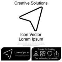 Navigation Icon EPS 10 vector