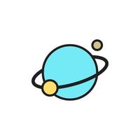 Planet Icon EPS 10 vector