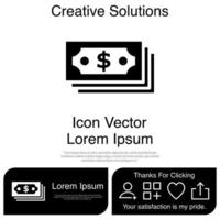 Money Icon EPS 10 vector