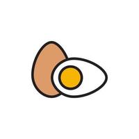 Egg Icon EPS 10 vector