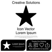 Star Icon EPS 10 vector