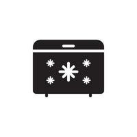 Icebox Icon EPS 10 vector