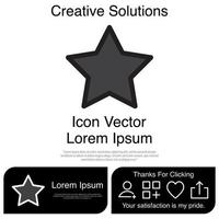 Star Icon EPS 10 vector