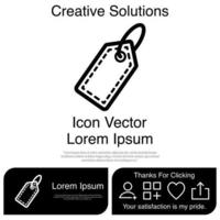 Price Tag Icon EPS 10 vector