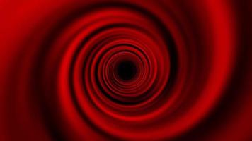 Fondo de agujeros de remolino rojo abstracto video