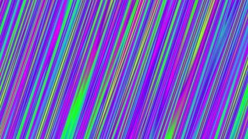Rotating Psychedelic Neon Lines effect video