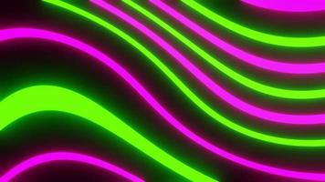 loop di linee di turbolenza al neon video