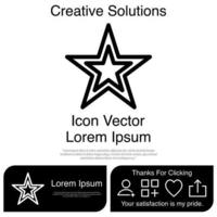 Star Icon EPS 10 vector