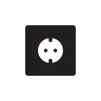 Socket Outlet Plug In Icon EPS 10 vector