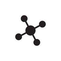 Molecule Icon EPS 10 vector